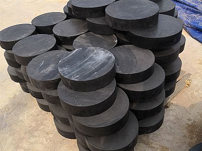 郓城县板式橡胶支座由若干层橡胶片与薄钢板经加压硫化